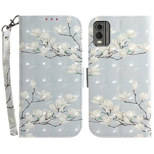 INORCO Za Nokia C32 Pattern Design Folio Cover PU usnjena torbica za telefon s stojalom in pa&amp;scaron;čkom, (22036092) Slike