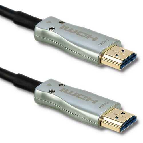 Qoltec 50472 HDMI cable v.2.0 A male | A male | AOC | 20m Slike