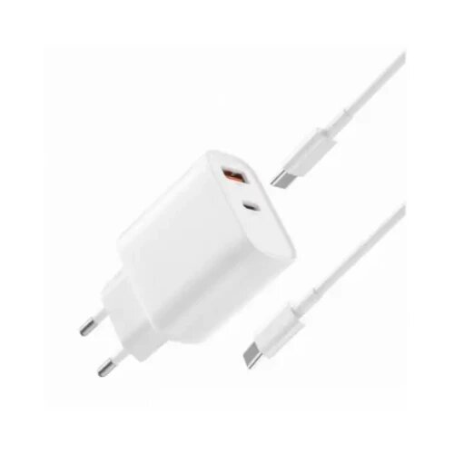 XO Kućni punjač L116 30W PD USB+Tip C + Tip C kabl 1m Slike