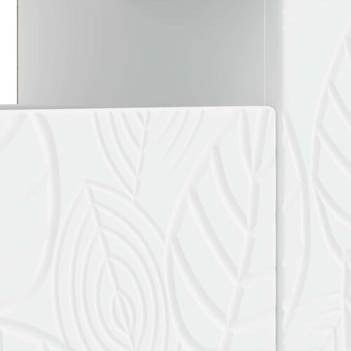  LED TV kabinet Bijela Konstruirano drvo Slike