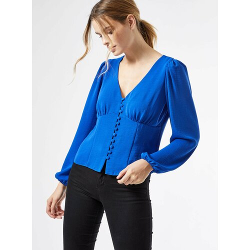 Dorothy Perkins Blue blouse with buttons Slike