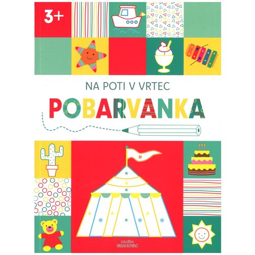 Grahovac Na poti v vrtec 3+, Pobarvanka Cene