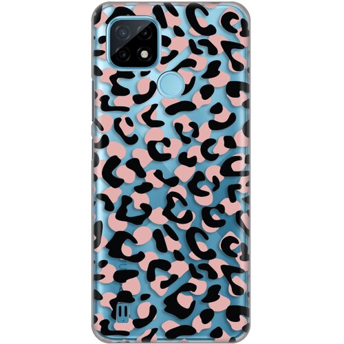 maska silikonska print skin za realme C21 animal Slike