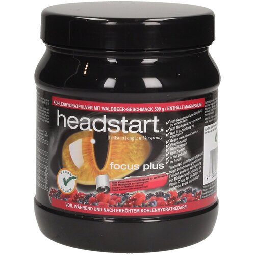Headstart Focus Plus prašek - gozdne jagode - 500 g Cene