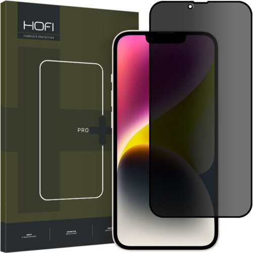 HOFI ANTI SPY GLASS PRO+ STEKLO ZA PRIVATIZACIJO ZA IPHONE 13 13 PRO 14 ZASEBNOST, (22070571) Cene