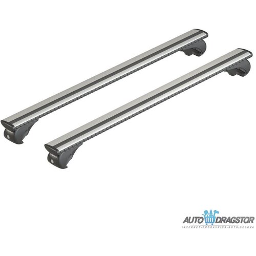 NORDRIVE krovni nosači "silenzio"alu šipke set 120CM,MAX razmak izmedju šina 112.5CM,MAX nosivost 100KG N15095 Cene