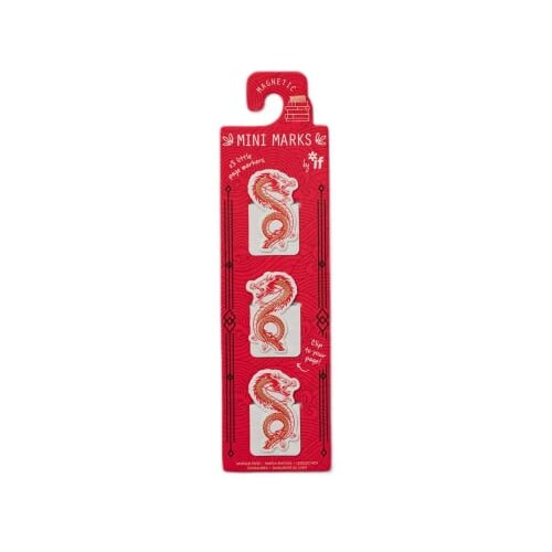 That Company Called IF Bookaroo - Bukmarker - Bookaroo, Warrior Dragon, Magnetic mini Slike