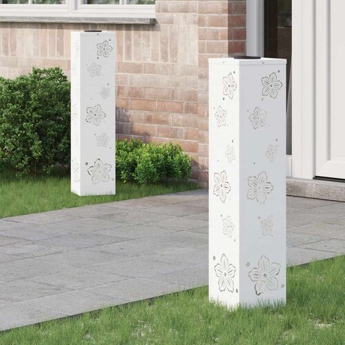  Solarna LED svjetlost za stazu 2 pcs Bijelo Cijene