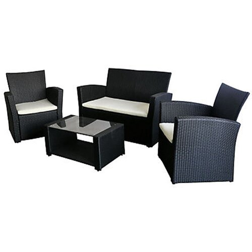 Tarrington House Baštenska garnitura Branford crna Cene