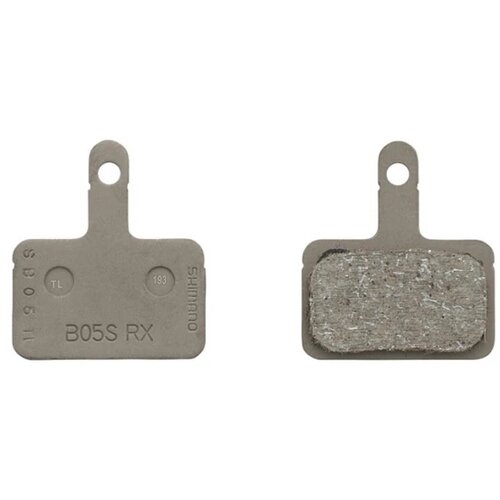 Shimano PLOČICE ZA DISK RESIN PAD W/O FIN B05SRX PAD SPRING W/3 TYPES OF SPLIT PIN 1 PAIR INDPACK EBPB05SRXA Slike