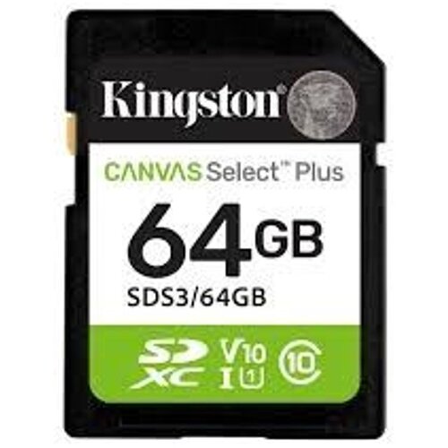 Kingston Canvas Select Plus SDS3/64GB MEM SD 64GB Cene