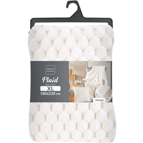 Douceur d int&amp;eacute;rieur Krem deka od mikropli&amp;scaron;a 180x220 cm Frosty &amp;ndash; Slike