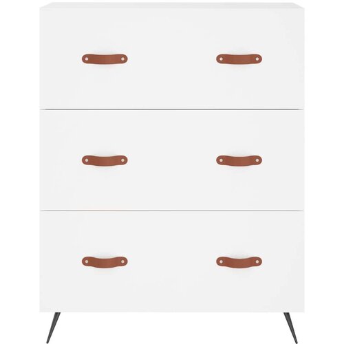 vidaXL Visoka komoda bijela 69 5x34x180 cm konstruirano drvo Cijene
