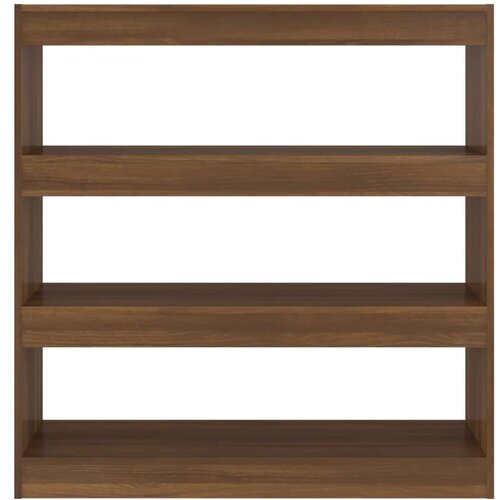 Ormarić za knjige / pregrada boja smeđeg hrasta 100x30x103 cm Cijene