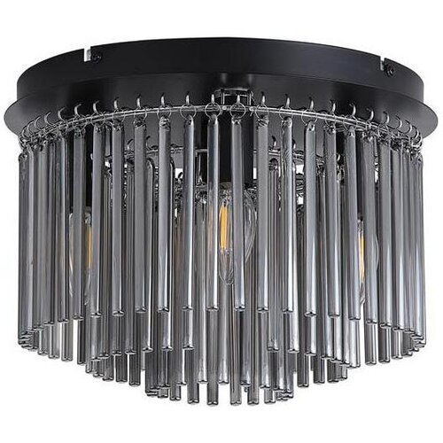 Searchlight 55620-320SM-Plafonsko svetlo swizzle 5xE14/60W/230V prečnik 32 cm zadimljeno Cene