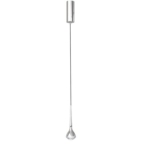 Open design OR80322 - led luster na sajli crima LED/7W/230V sjajni hrom Slike