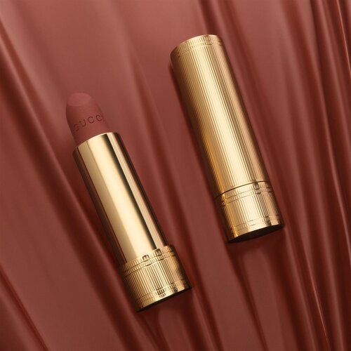 Gucci Beauty Rouge &amp;agrave; L&amp;egrave;vres Matte Lipstick matirajoča &amp;scaron;minka odtenek 133 Ida Mocha 3.5 g Slike