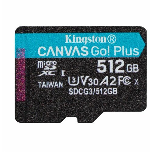 Kingston memorijska kartica bez adapt. canvas go! plus microsd 512GB Cene