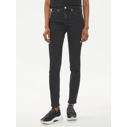 Calvin Klein Jeans Jeans hlače J20J223632 Črna Skinny Fit