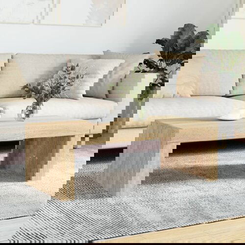 vidaXL Stolić za kavu boja hrasta 102x50x36 cm konstruirano drvo Cijene