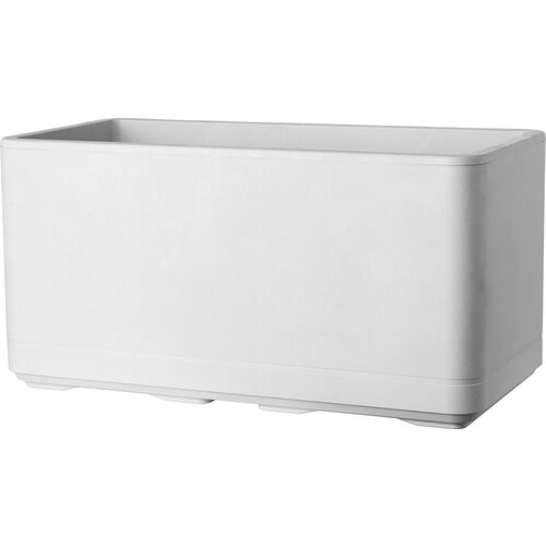  Cvetlično korito "Cosmo" 78 cm - biserno bela Cene