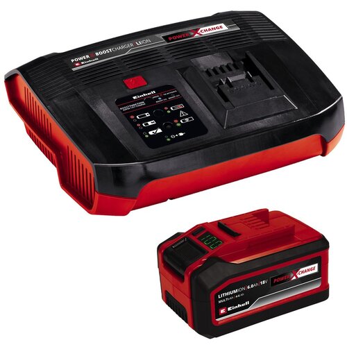 Einhell 18V 4-6Ah &amp;amp; 6A Boostcharger PXC Power X-Change PLUS 4512143 baterija za alat i punjač 6 Ah Li-Ion Slike