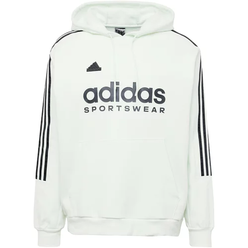 ADIDAS SPORTSWEAR Sportska sweater majica 'House of Tiro' crna / bijela