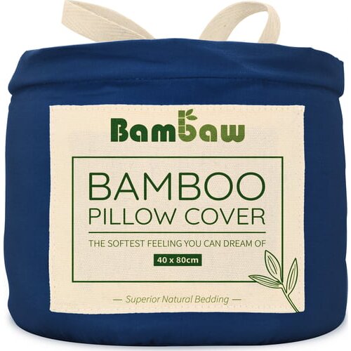 Bambaw prevleka za blazino iz bambusa 40 x 80 cm, 2-delni set - blue navy Cene