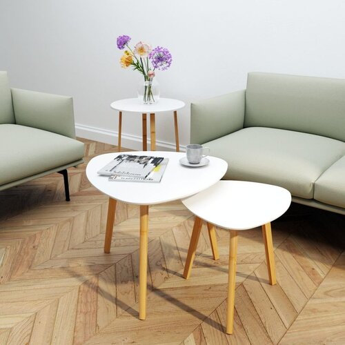 Bolzz Modern set 2 klub stola Slike