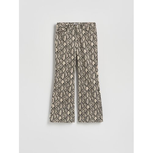 Reserved LADIES` JEANS TROUSERS - šaren Cene