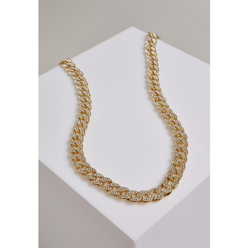 Urban Classics Heavy Necklace With Stones Gold Slike