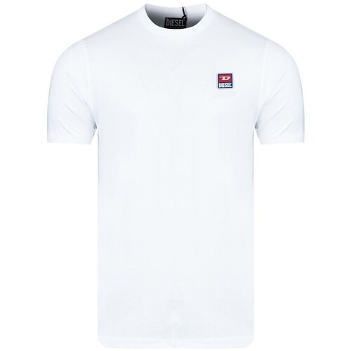 Diesel Majice s kratkimi rokavi A17135RPHIX100 Bela Slike