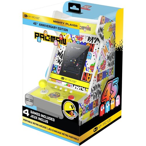 My Arcade PAC-MAN 45th Anniversary Mighty Player prenosna retro arkadna naprava Cene