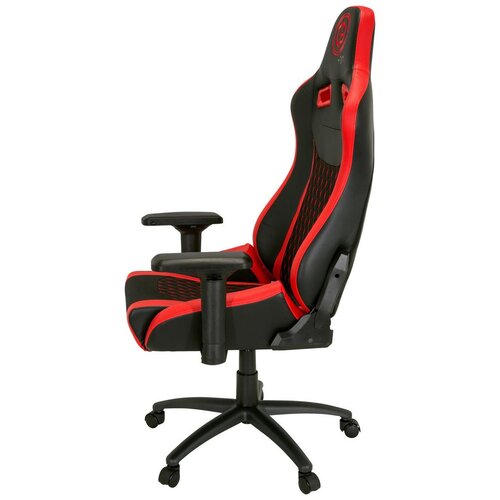 MID.YOU Gaming Stol Gamebreaker Sx 04, Črna, Rdeča Slike