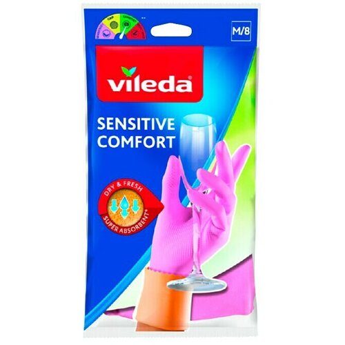 Vileda Rukavice za domaćinstvo Sensitive (1 Kom., Konfekcijska veličina: M) Cijene
