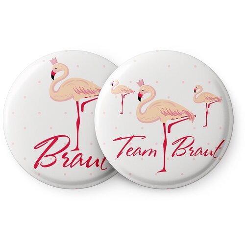 Spielehelden Značke Flamingo I Mu&amp;scaron;ki opro&amp;scaron;taj od slobode 12 bedževa 5,6 cm ekstra velikih Poklon za mu&amp;scaron;ki opro&amp;scaron;taj od slobode Slike