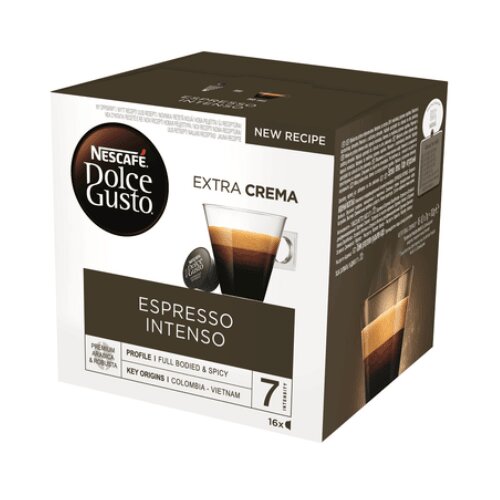 Nescafe kavne kapsule Dolce Gusto Espresso Intenso, 128 g (16 kapsul) Cene