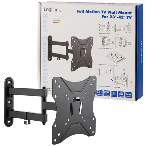 Logilink TV wall mount, 23 42, tilt, swivel, 25 kg max., BP0008 Slike
