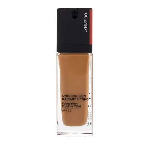Shiseido Synchro Skin Radiant Lifting puder 30 ml Nijansa 420 bronze