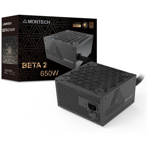 MONTECH BETA 2 power supply unit 650 W 20+4 pin ATX ATX Black Cijene