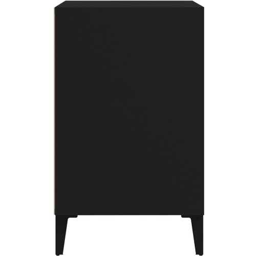  za cipele crni 102 x 36 x 60 cm od konstruiranog drva Slike