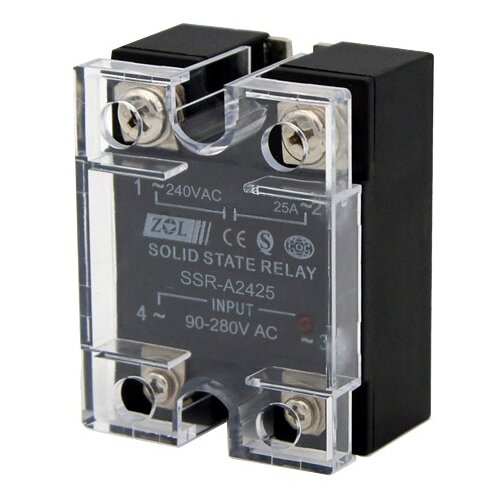 Alpina Solid state relej 1xF, 25A/240Vac, Uctr=90~280Vac Slike