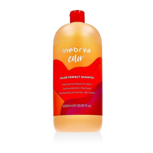 Inebrya Color Perfect Shampoo 1000 ml &amp;scaron;ampon barvani lasje unisex Slike