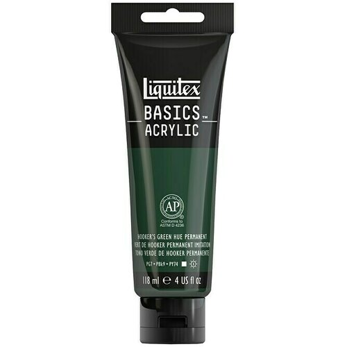 LIQUITEX Basics Akrilna boja (Ribarski zelene boje, 118 ml, Tuba) Slike