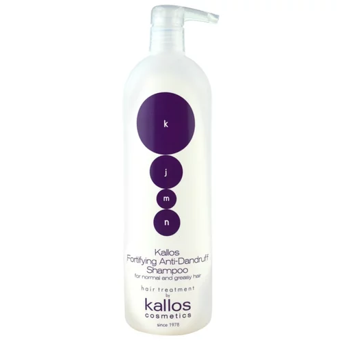 Kallos KJMN Fortifying Anti-Dandruff šampon za učvršćivanje protiv peruti 1000 ml