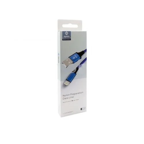 DATA CABLE APOLLO V-24 IP12 BLUE