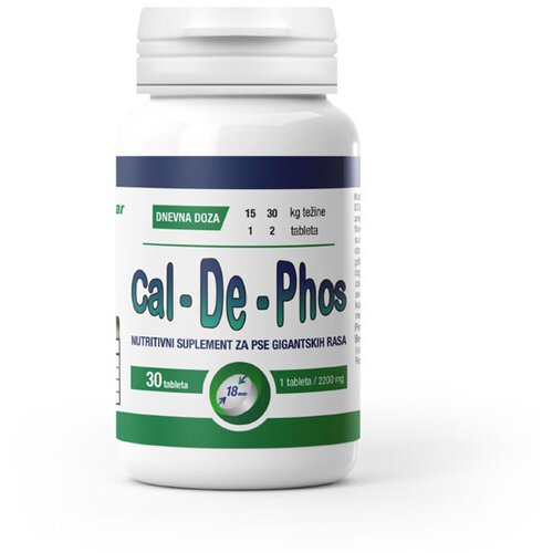 Interagrar tablete kalcijuma za pse 2200mg CalDePhos 30 tbl Cene