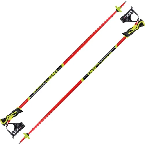 Leki WCR Lite SL 3D Bright Red/Black/Neonyellow 100 cm Smučarske palice