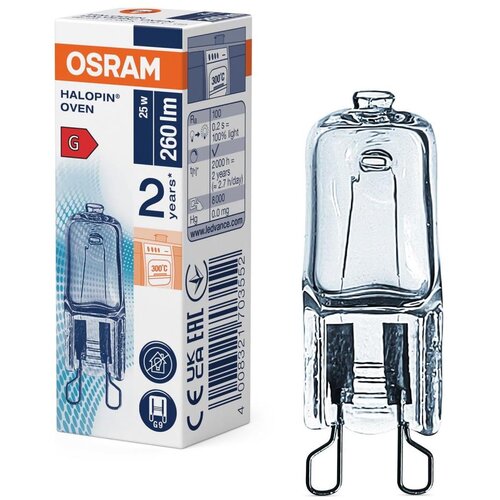 Osram sijalica za rernu halopin G9/25W/230V 2700K Cene