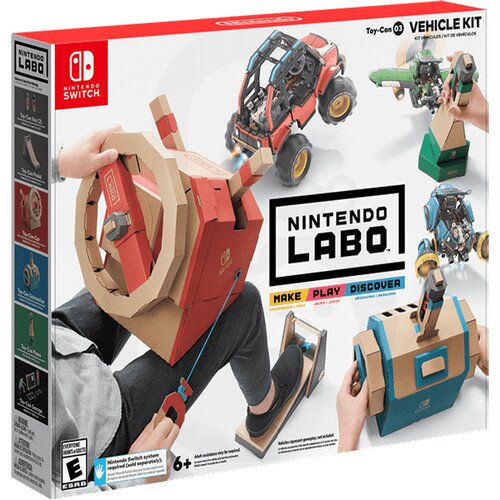 Nintendo Labo Vehicle Kit - samo igra (SWITCH) - rabljeno Slike